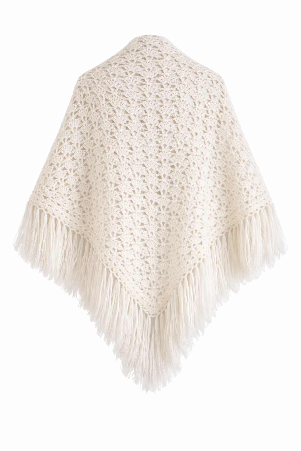 GLORIOSA MOHAIR SHAWL , white