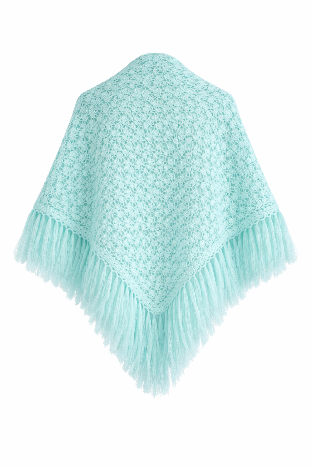 GLORIOSA MOHAIR SHAWL , mint