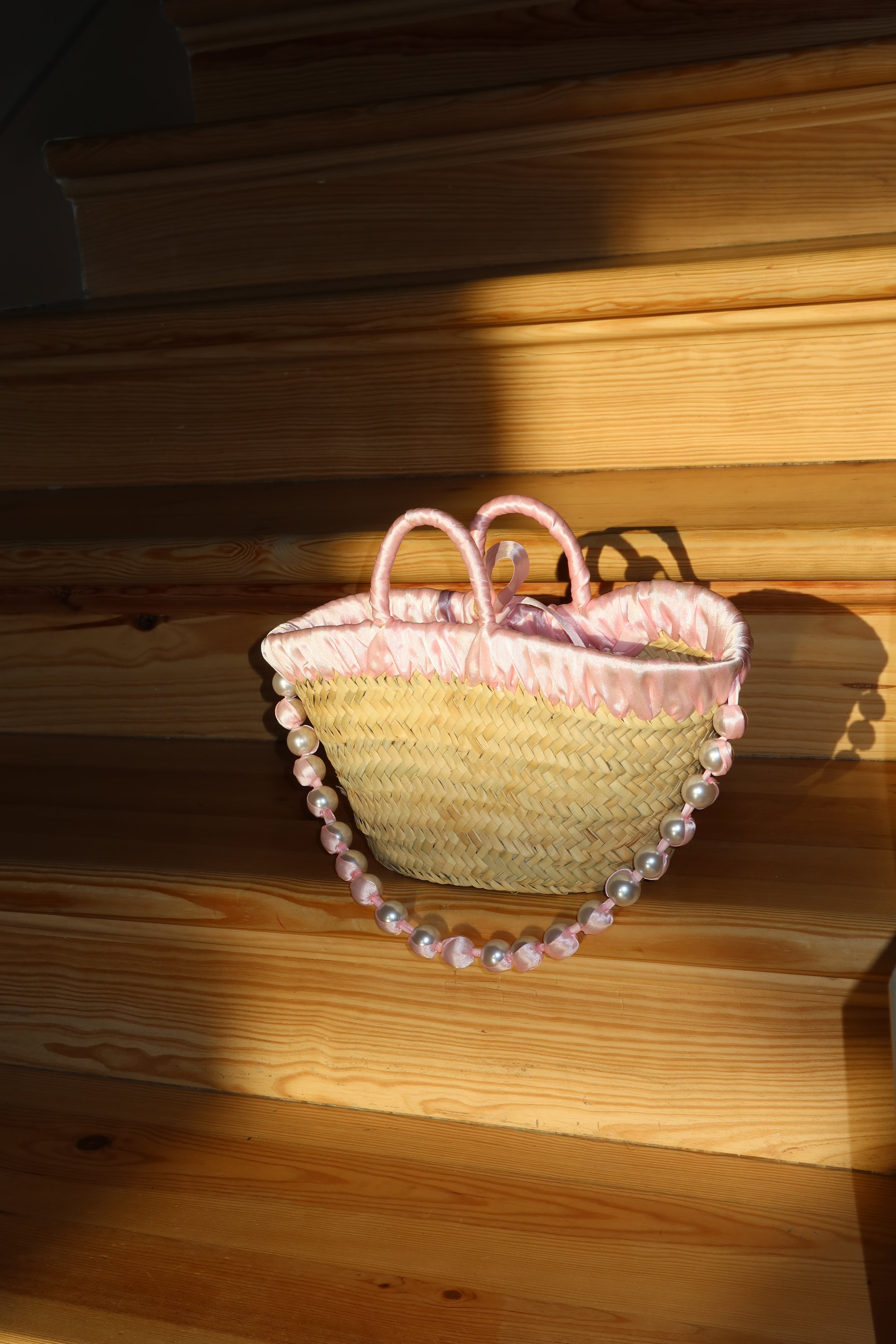 JANE BUCKET BAG , baby pink