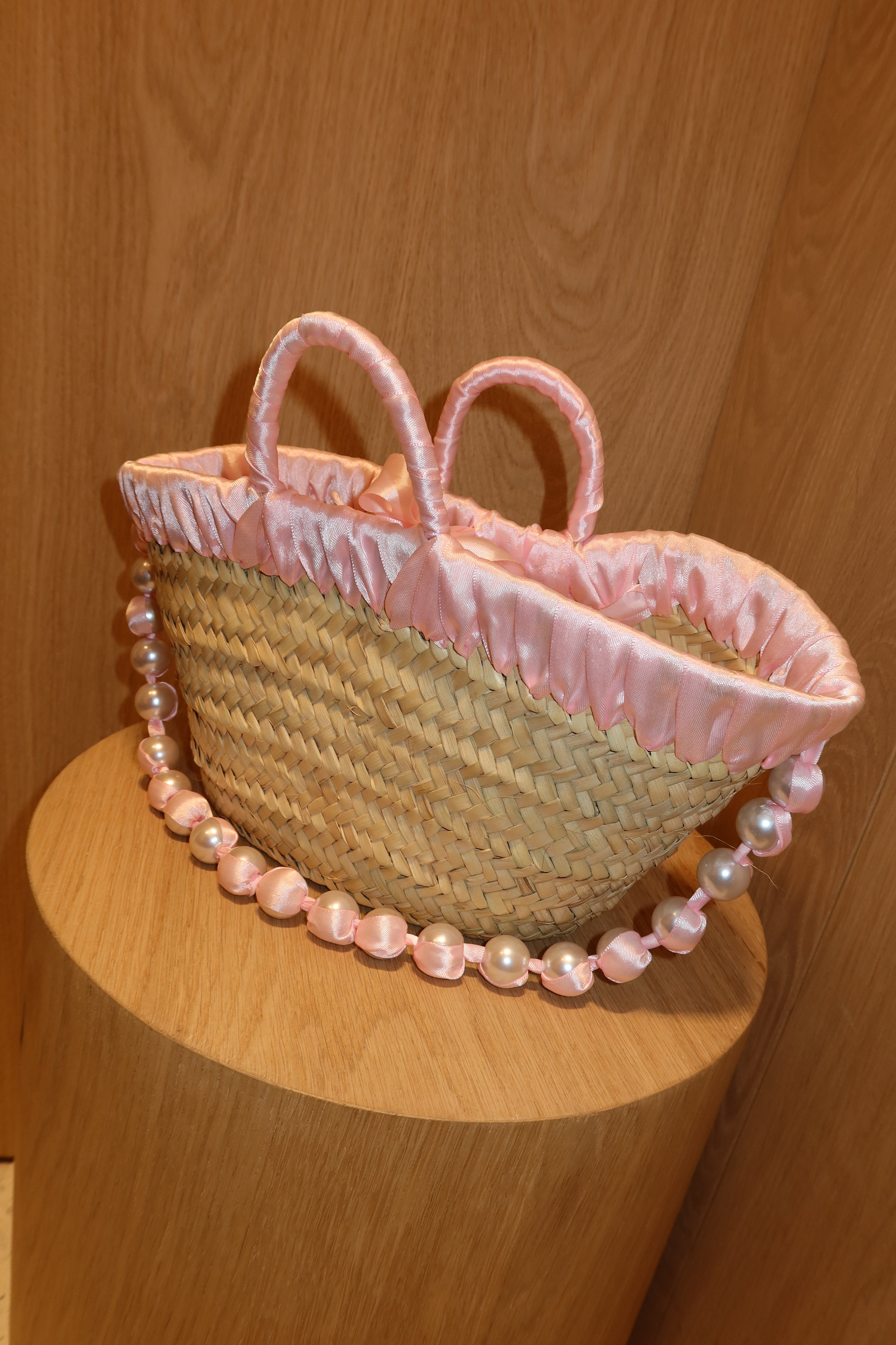 JANE BUCKET BAG , baby pink