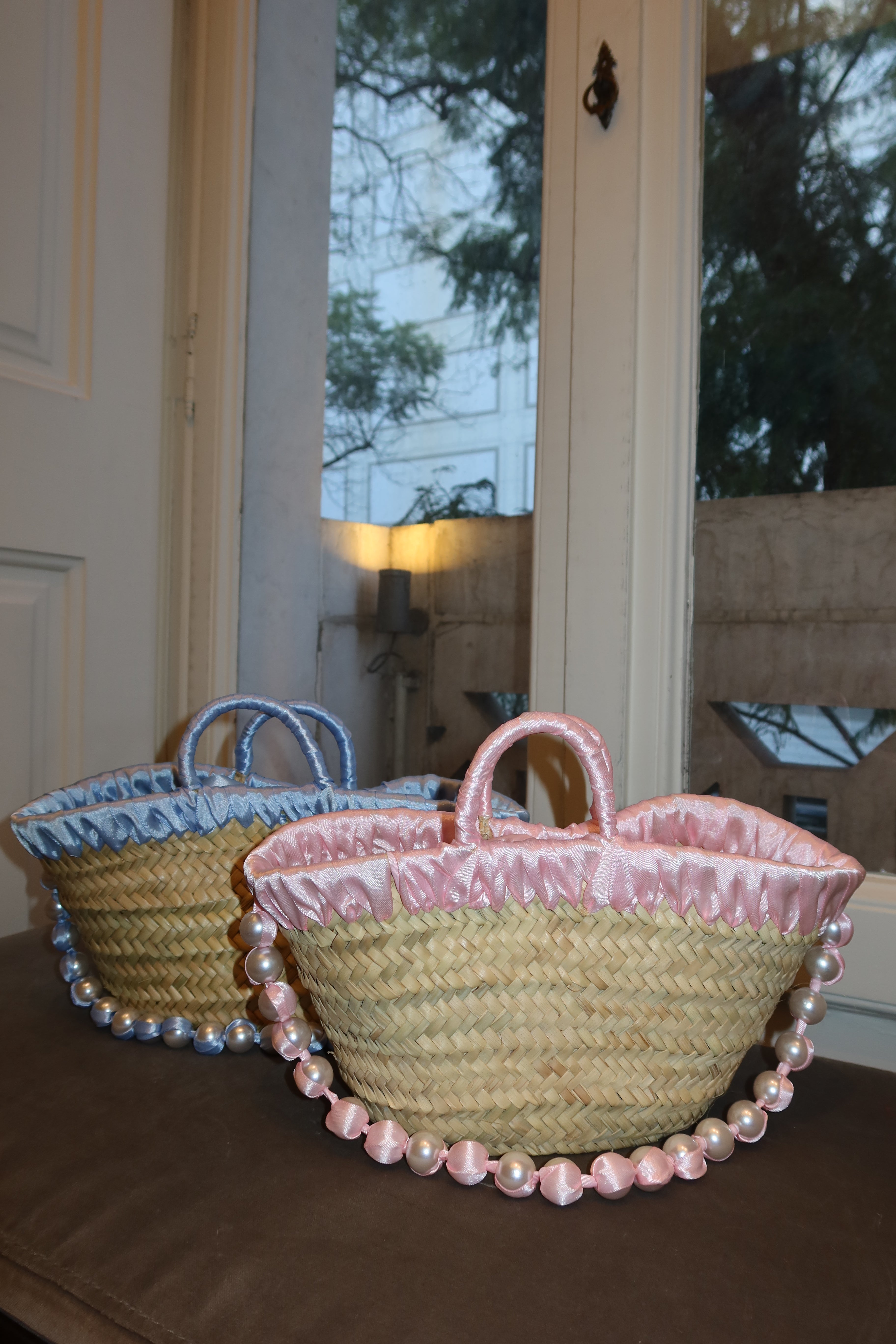 JANE BUCKET BAG , baby pink