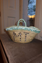 JANE BUCKET BAG W/ CRYSTALS , pastel colors
