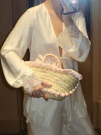JANE BUCKET BAG , peach