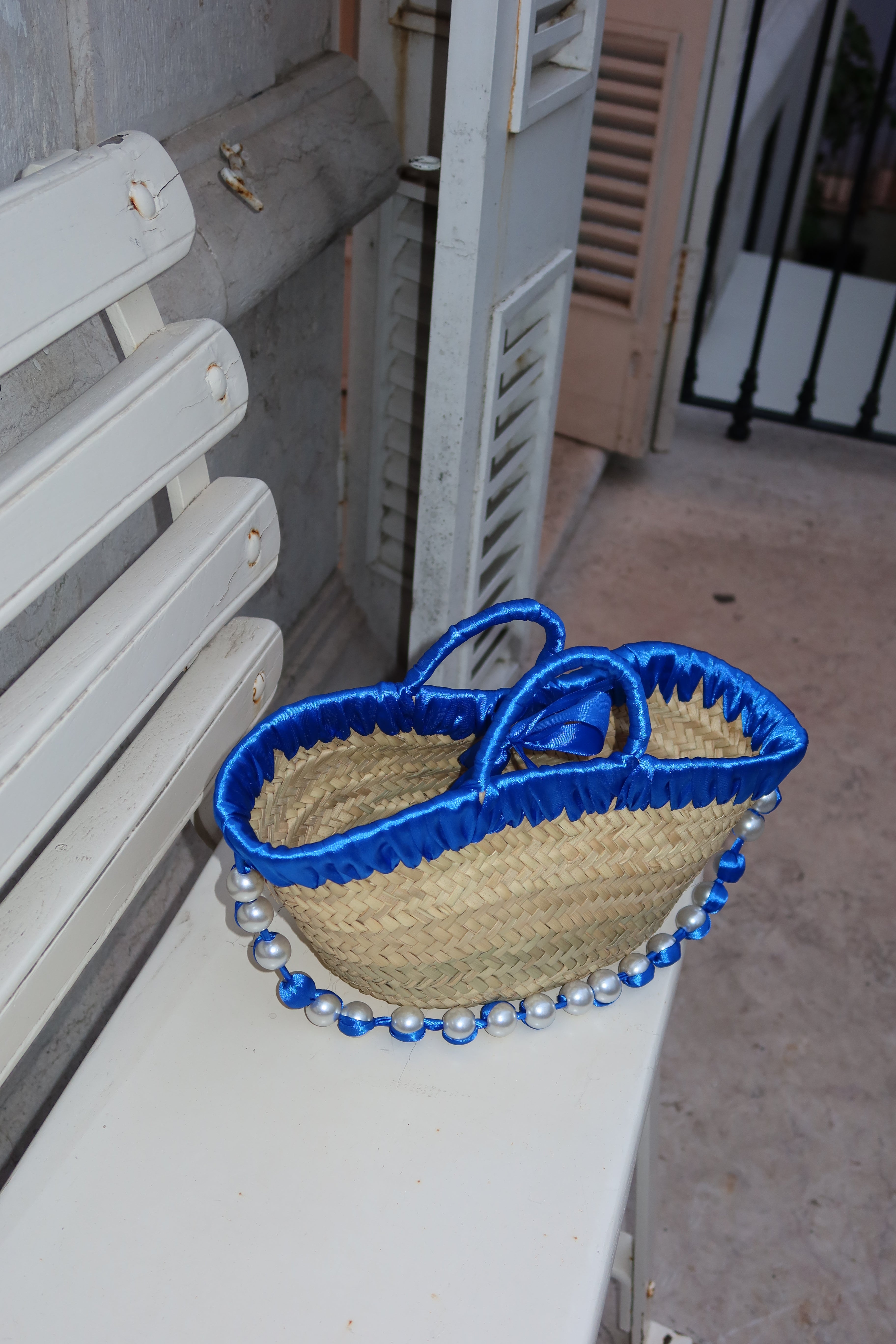 JANE BUCKET BAG , royal blue