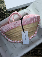 JANE BUCKET BAG , baby pink