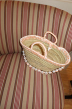 JANE BUCKET BAG , peach